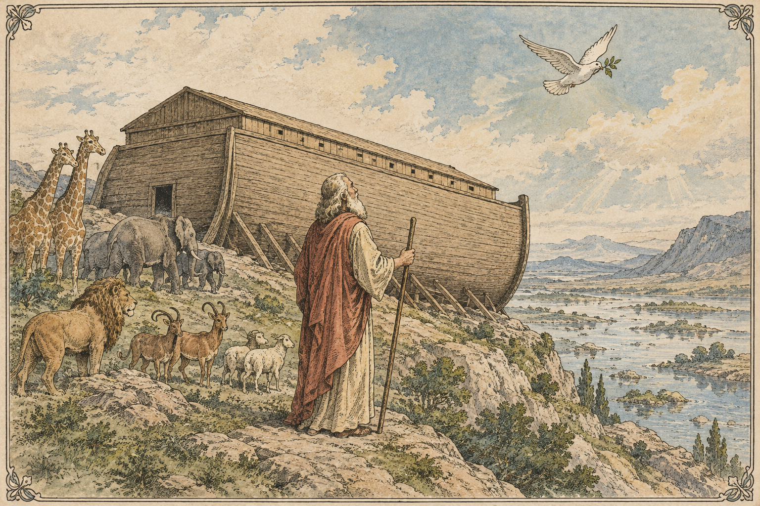 The Flood as Containment, Not Mere Catastrophe