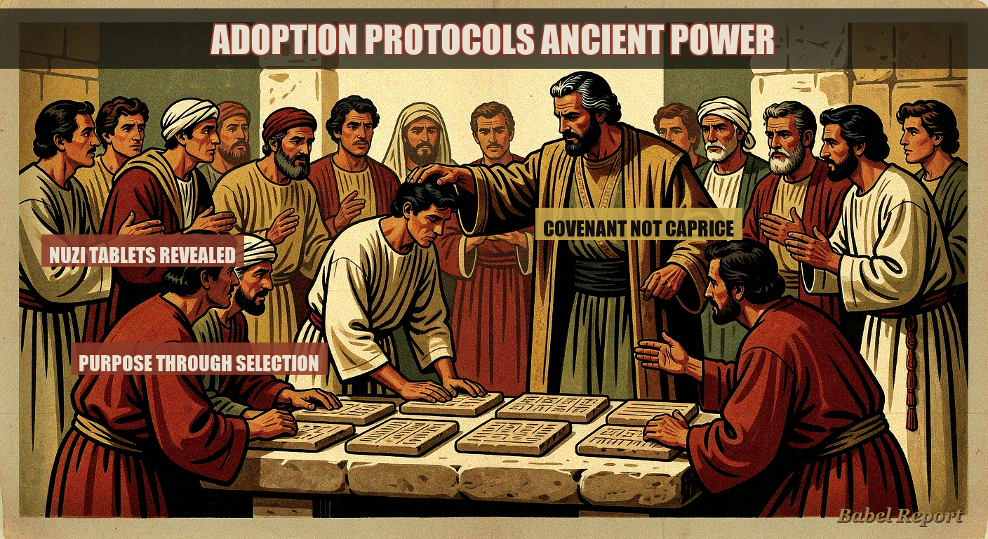 The Ancient Blueprint: How Near Eastern Adoption Reveals God's Method