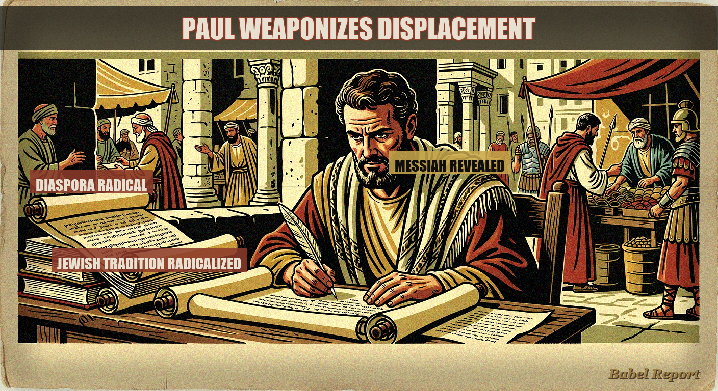 Paul's Inheritance: Diaspora Consciousness as Apostolic Strategy