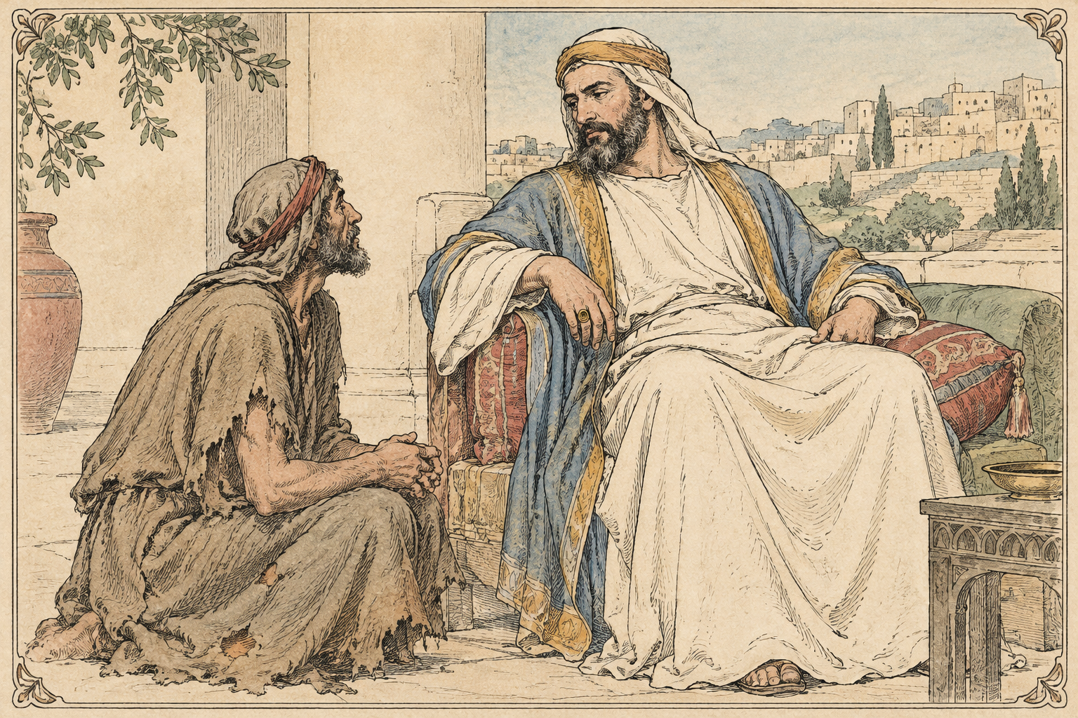 James and the Wealthy Who Shoved the Poor Aside