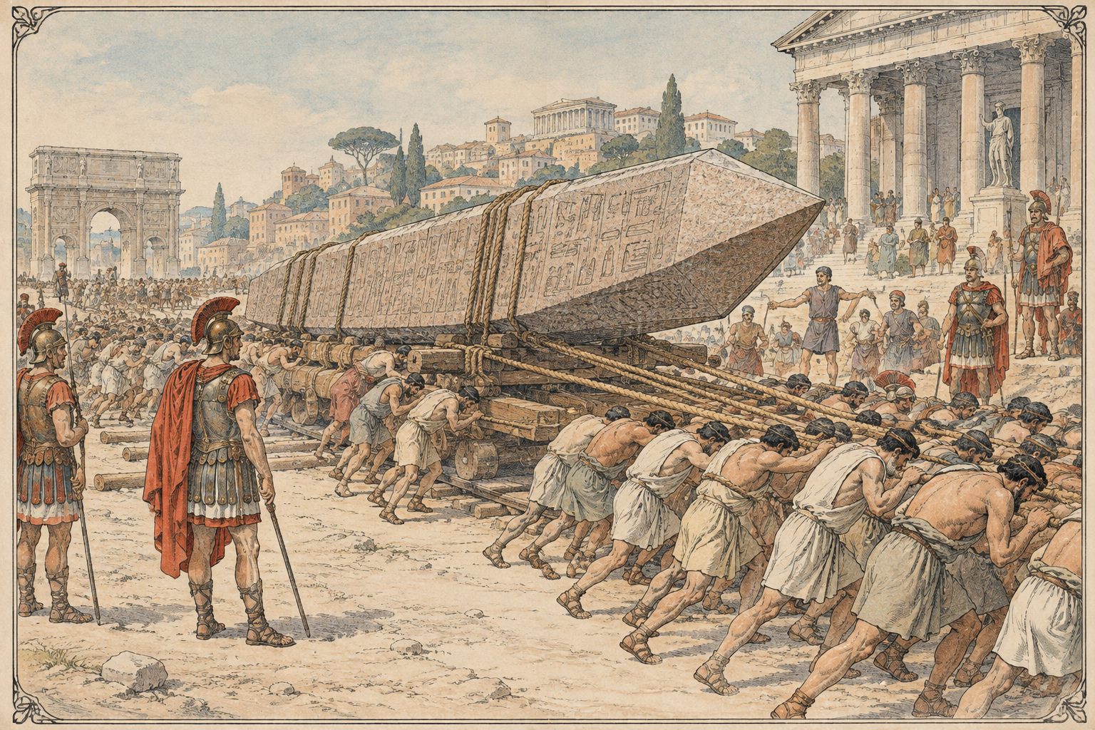 From the Nile to the Tiber: How Obelisks Came to Rome